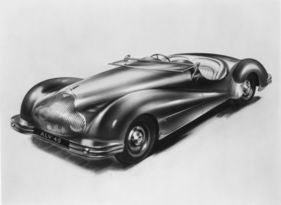 Alvis Fourteen (1949) - Tropfenform