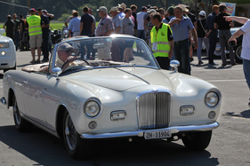 Alvis Graber Cabriolet (1960) - auf dem Weg zur Sonderschau "100 Jahre Alvis" - BCM Mollis 2019