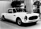 Alvis Graber Expo (1964) - gute Sicht dank hoher Windschutzscheibe und tiefen Türkanten - Genfer Automobilsalon 1964