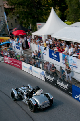 Alvis Greenfell (1932) an der Arosa ClassicCar 2013 – Arosa Classic Sport Trophy