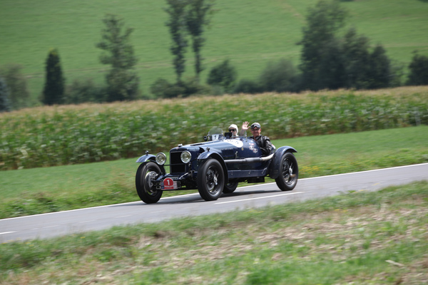 Alvis-Riley 4,3 Special (1936) - an der OCC Jungfrau Rallye 2018