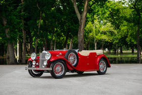 Alvis Silver Eagle SG Sport Tourer Cross and Ellis (1936) - als Lot 111 an der Bonhams Quail Lodge Versteigerung am 24. August 2018