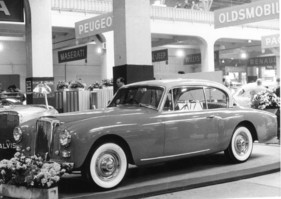 Alvis Special Graber (1954) - als zweitüriges Coupé - Genfer Automobilsalon 1954
