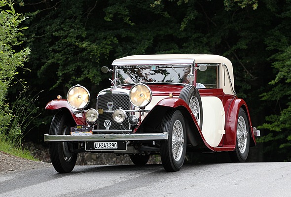 Alvis Speed 20 SB Charlseworth Coupe (1934) - Oldtimer in Obwalden OiO 2011