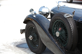 Alvis Speed 20 SC - Sportsaloon by Charlesworth mit 2,8-Liter-Reihensechszylinder und drei SU-Vergasern - an der DolderClassics vom 7. September 2014