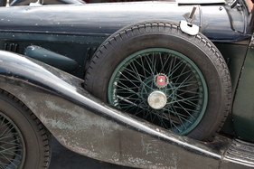 Alvis Speed 20 SC - Sportsaloon by Charlesworth mit viel Patina - an der DolderClassics vom 7. September 2014