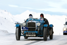 Alvis Speed 20 Special (1934) - am Winter-RAID 2015