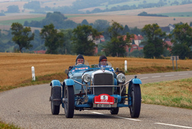 Alvis Speed 20 Special (1934) an der RAID Suisse-Paris 2016