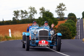 Alvis Speed 20 Special (1934) an der RAID Suisse-Paris 2016