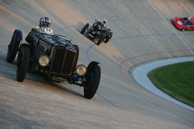 Alvis Speed 25 (1936) - in der offenen Rennbahn von Oerlikon - Indianapolis in Oerlikon 2012