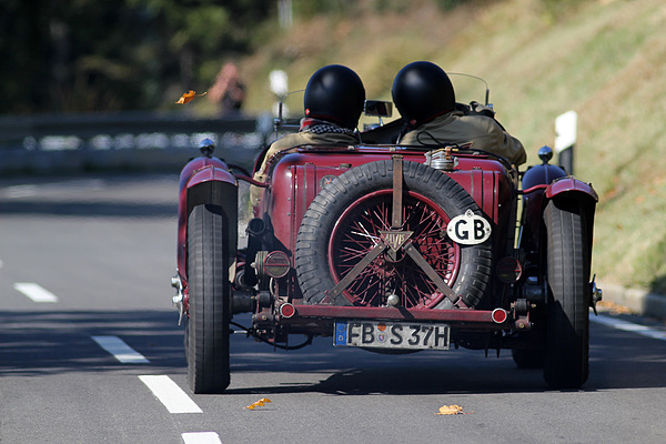 Alvis Speed 25 (1937) am Jochpass Memorial 2011 (Start-Nr. 071)