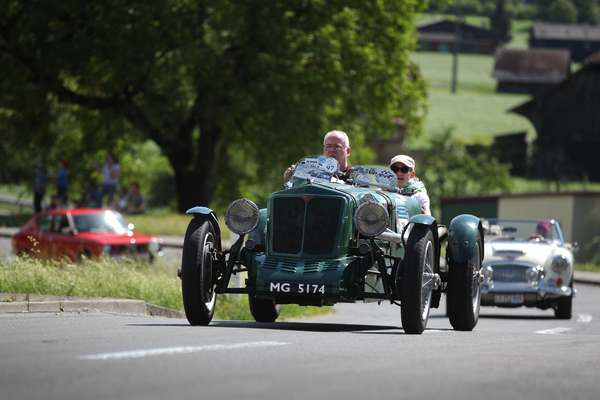 Alvis Speed 25 SB (1936) - mit Sports Racing Body - Oldtimer in Obwalden (O-iO) 2019