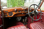Alvis Speed 25 SC Saloon (1939) - Interieur der rechtsgelenkten Limousine
