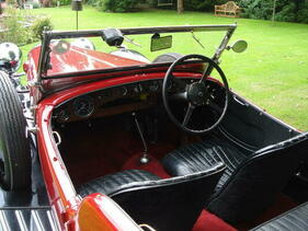 Alvis Speed 25 Tourer (1936) - Cockpit