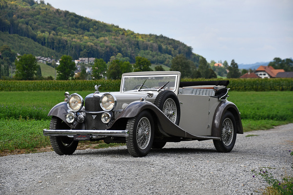 Alvis Speed Twenty SC Drophead (1934) - als Lot 165 an der Versteigerung der Oldtimer Galerie Toffen am 14. Oktober 2023 angeboten