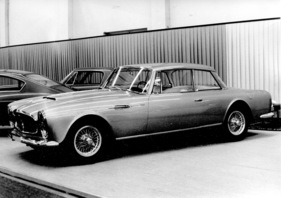 Alvis Super Graber (1964) - nur etwa 1450 kg schwer wieder diese Spezialausführung von Graber - Genfer Automobilsalon 1964