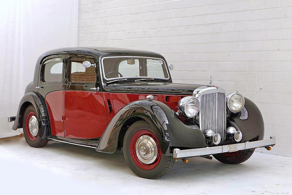 Bild Alvis TA 14 Sports Saloon by Mulliner (1948) - als Lot 114 angeboten an der Frühlingsversteigerung der Oldtimer Galerie Toffen am 25. März 2023