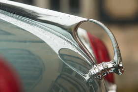 Alvis TC 108G Graber Special (1957) - Auch der Griff des Kofferraumdeckels schmeichelt dem Auge