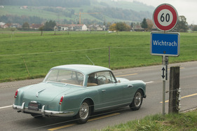 Alvis TC 108G Graber Special (1957) - Der Alvis in Wichtrach, wo er einst gefertigt wurde