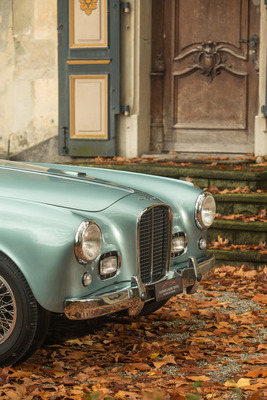 Alvis TC 108G Graber Special (1957) - Die Front wurde im Laufe der Jahre leicht überarbeitet