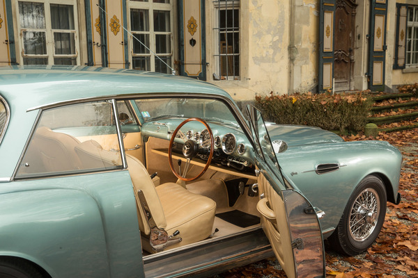 Alvis TC 108G Graber Special (1957) - Heller Innenraum