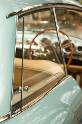 Alvis TC 108G Graber Special (1957) - Hintere Ausstellfenster