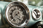 Alvis TC 108G Graber Special (1957) - Tachometer mit Kilometer- und Meilenanzeige