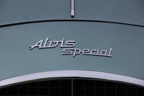 Alvis TC 108G Graber Special (1957) - die Bezeichnung auf dem Bug