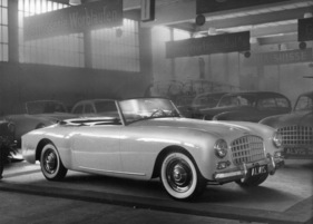 Alvis TC 21/100 Graber Special Cabriolet (1954) - zwei- bis viersitzige Ausführung des englsichen Dreiliters - Genfer Automobilsalon 1954