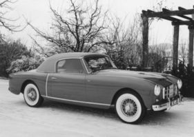 Alvis TC 21/100 Graber Super Cabriolet (1955) - Cabrio mit geschlossenem Dach