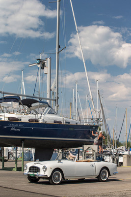 Alvis TC 21/100 Graber Super Cabriolet (1955) – Es gibt schlechtere Autos, um am Yachthafen vorzufahren (1955)