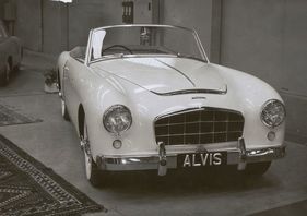 Alvis TC 21/100 Graber Super Cabriolet (1955) - auf dem Genfer Automobilsalon 1955