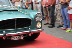 Alvis TD 21 (1960) - das sind noch Blinker - am ZCCA 2016