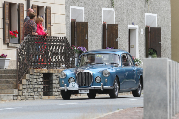Image: Alvis TD 21 Graber/Park Ward (1959) - 29th British Classic Car Meeting St. Moritz 2023