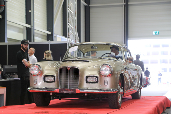 Alvis TD 21 Graber Special Coupé (1959) - als Lot 22 an der Swiss Classic World Versteigerung der Oldtimer Galerie Toffen in Luzern am 3. Juni 2023