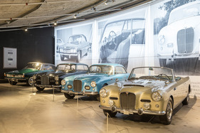 Alvis TD 21 Graber, gebaut von 1958 bis 1963 - Sonderschau "Meisterwerke des Hermann Graber" im Pantheon Basel Alvis TD 21 Graber, gebaut von 1958 bis 1963 - Sonderschau "Meisterwerke des Hermann Graber" im Pantheon Basel