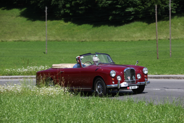 Alvis TD21 (1963) - auf der Samstagsausfahrt - Oldtimer in Obwalden (O-iO) 2019