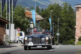 Alvis TD21 DHC (1959) - am 31. British Classic Car Meeting St. Moritz 2025