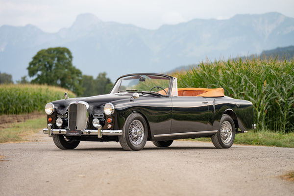 Bild: Alvis TD21 Drophead Coupé (1961) - als Lot 74 an der Versteigerung "Klassische Automobile & Motorräder" der Oldtimer Galerie in Toffen am 18. Oktober 2025