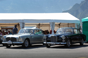 Alvis TD21 Graber (1961) - mit Brüderchen als Teil der Sonderschau "100 Jahre Alvis" - BCM Mollis 2019