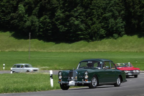 Alvis TF 21 Park Mulliner (1966) - keine Graber-Karosserie, aber Schweizer Design - Oldtimer in Obwalden (O-iO) 2019