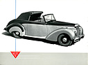 Bild: Alvis Three Litre (1954) - Prospekttitelblatt