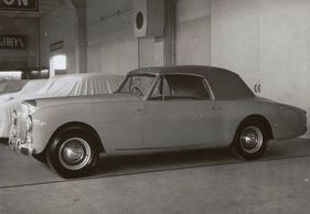 Alvis Tree Litre Graber (1956) - Cabriolet auf dem Genfer Autosalon 1956