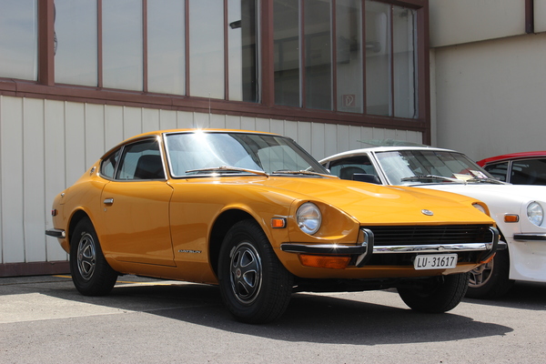 Am Datsun 240Z kann man sich nie satt sehen - Japaner Young- und Oldtimertreffen Bleienbach 2016