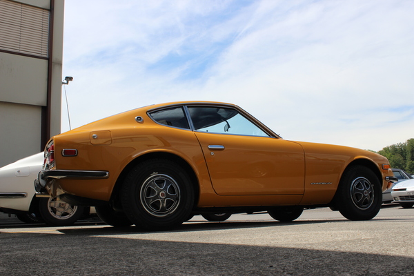 Am Datsun 240Z kann man sich nie satt sehen - Japaner Young- und Oldtimertreffen Bleienbach 2016