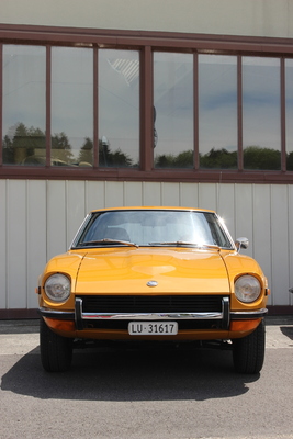 Am Datsun 240Z kann man sich nie satt sehen - Japaner Young- und Oldtimertreffen Bleienbach 2016