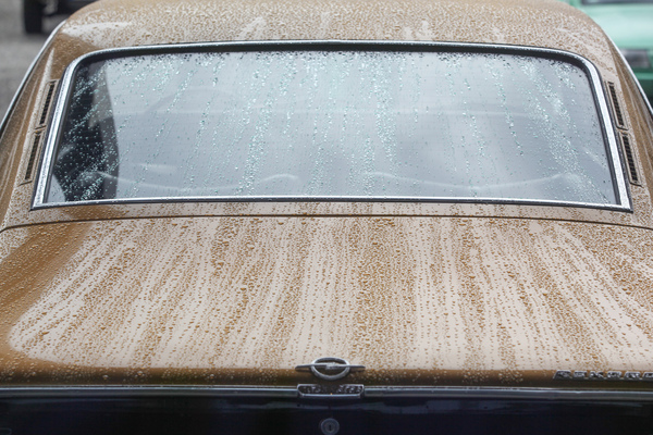 Am Freitag und Samstag regnete es immer wieder - Motorworld Classics Bodensee 2022