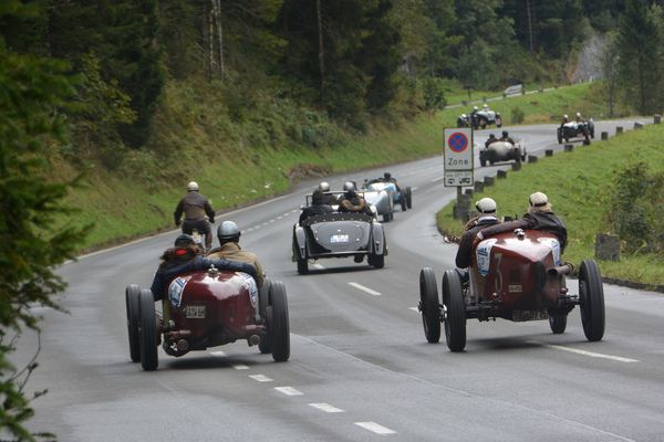 Am Freitagnachmittag hatten die Teilnehmer Gelegenheit vor der 1. Zeitfahrt die Strecke zu erkunden - Grossglockner Grand Prix 2015