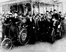 At the London to Brighton - Veteran Car Run when the event was still current and not historic