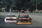 Am Norisring wird Heyers Escort RS in die BMW-Zange genommen